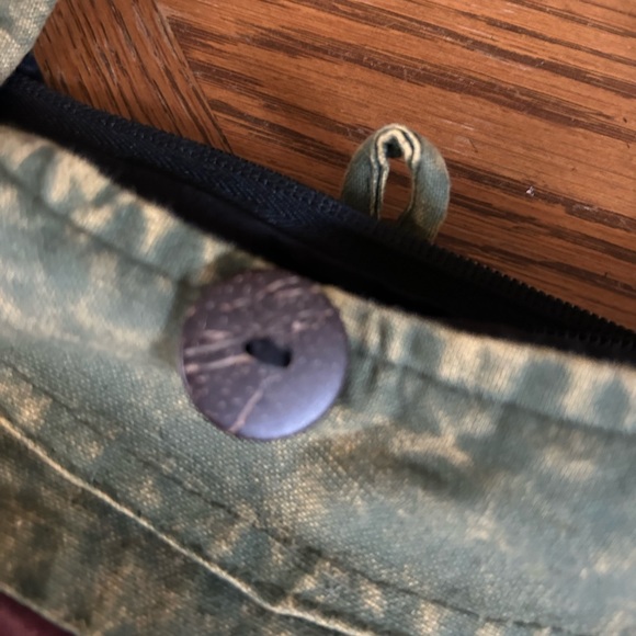 Vintage NEPAL BOHO Hippie PEACE SKULLS Patchwork Shoulder Hippie Bag - Picture 4 of 11